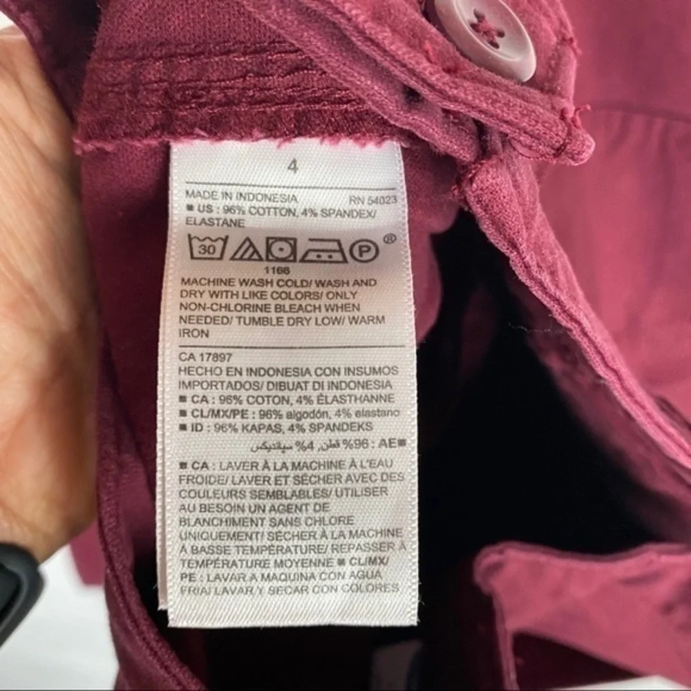 Old Navy Stretch‎ Straight Leg Cutoff Utility Pant